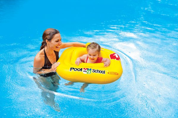 Bewolkt regenval Postbode Intex Babyfloat Badstol / badring | intex-pooler.se