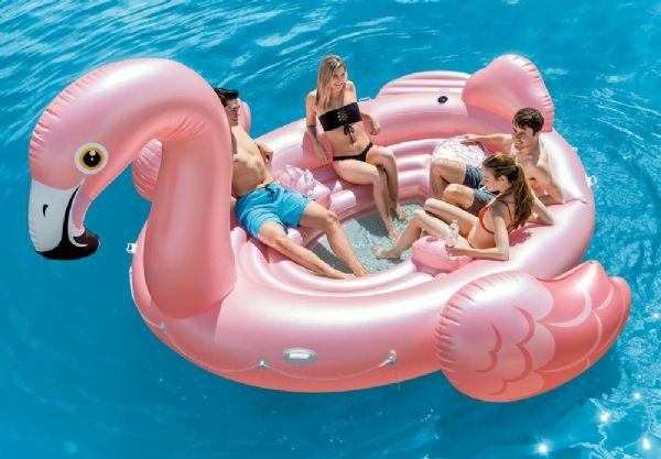 XXL Flamingo, party-ö