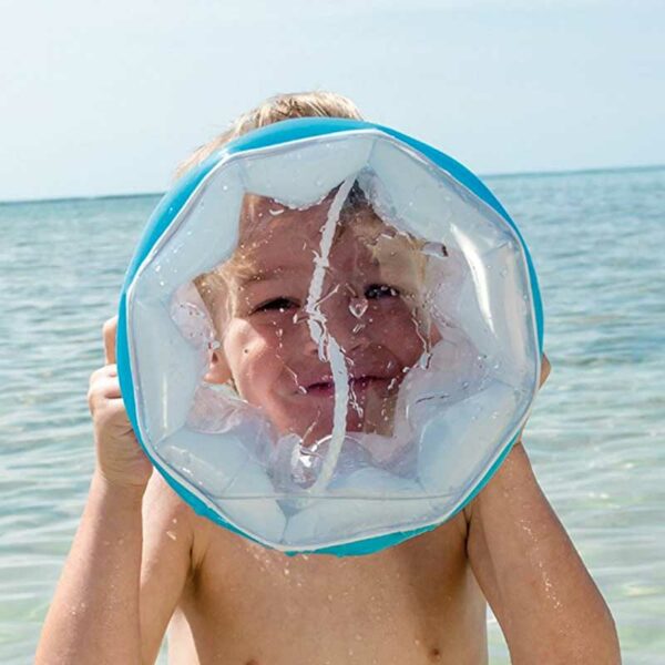 Uppblåsbar hink med transparent botten - Bild 4