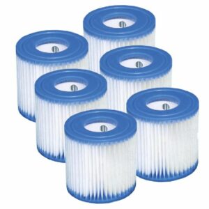 6 x filter till filterpumpar typ "H"  Art. 29007