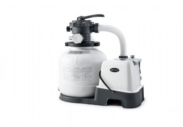 Sandfilter & saltvattensystem 32.200 L Art. 26676