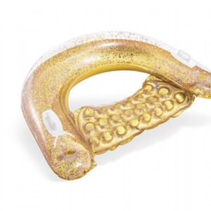 Poolstol / badmadrass "Guld/glitter"