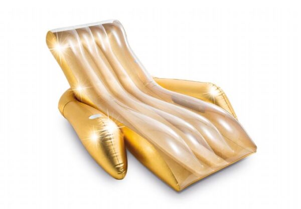 Poolstol - badmadrass "Guld"